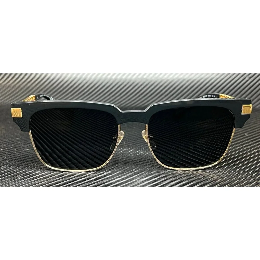 Versace Mens Gold Mens 55mm Sunglasses